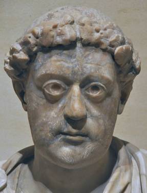 Leo I Thrax Magnus  ca. 457  Emperor of the East reigned 457-474    Musee du Louvre Paris